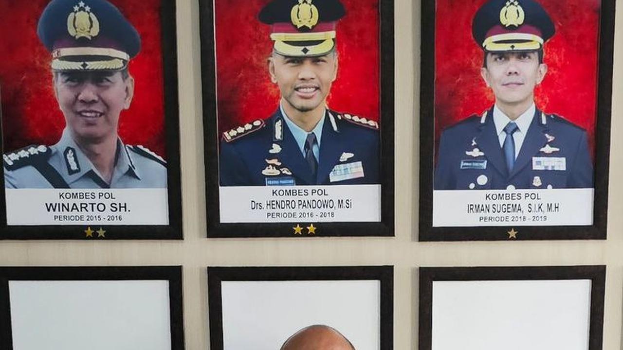 Nostalgia Irjen Hendro Pernah Jadi Kapolrestabes Bandung, Provos Beri Hormat Depan Fotonya