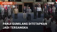 Pimpinan Pondok Pesanter Al Zaytun, Panji Gumilang, berpamitan dengan ribuan santri (1/8/2023). Diketahui, Panji berpamitan karena akan pergi ke Jakarta untuk penuhi panggilan Bareskrim Polri
