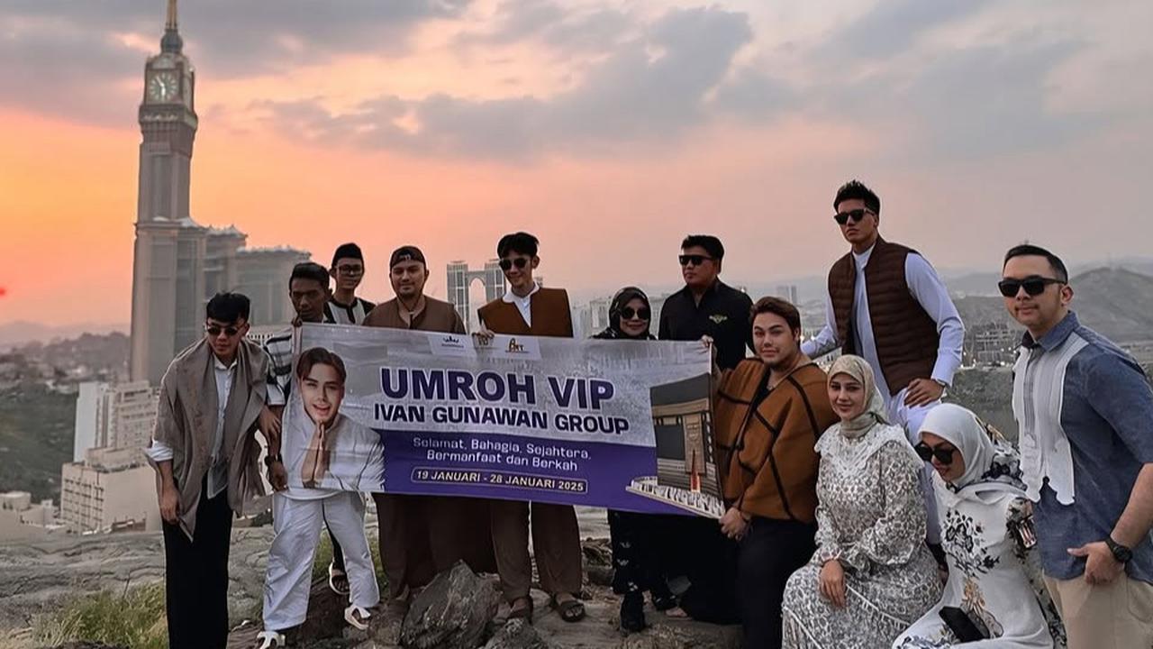 Tak Sendirian, Ternyata Ivan Gunawan Ajak 14 Karyawannya Umrah ke Tanah Suci Pakai Layanan VIP