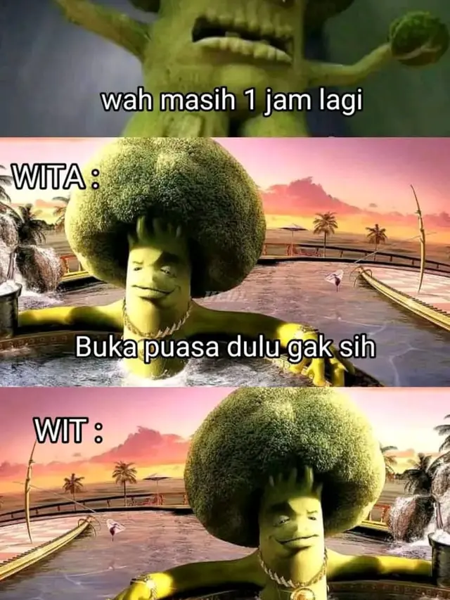 10 Meme Kocak Nunggu Buka Puasa, Bikin Kenyang Ketawa
