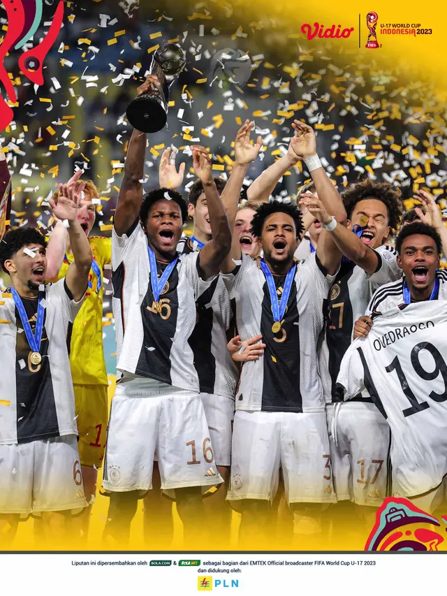 Piala Dunia U-17 - Komentar Pascalaga Final Timnas Jerman di Piala Dunia U-17 dengan Logo PLN