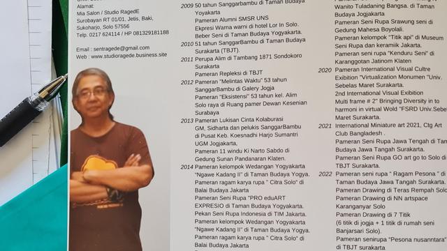 Seniman Lukis Sentot T Raharjo