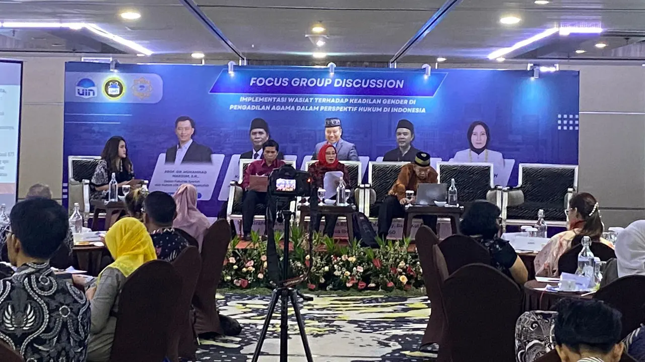FGD (Focus Group Discussion) yang diadakan oleh Fakultas Syariah dan Hukum UIN Syarif Hidayatullah Jakarta