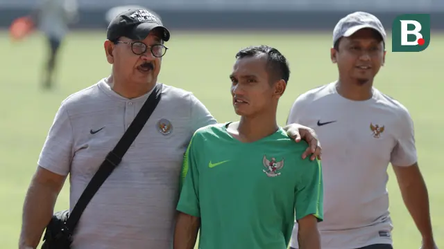 Latihan Timnas Indonesia