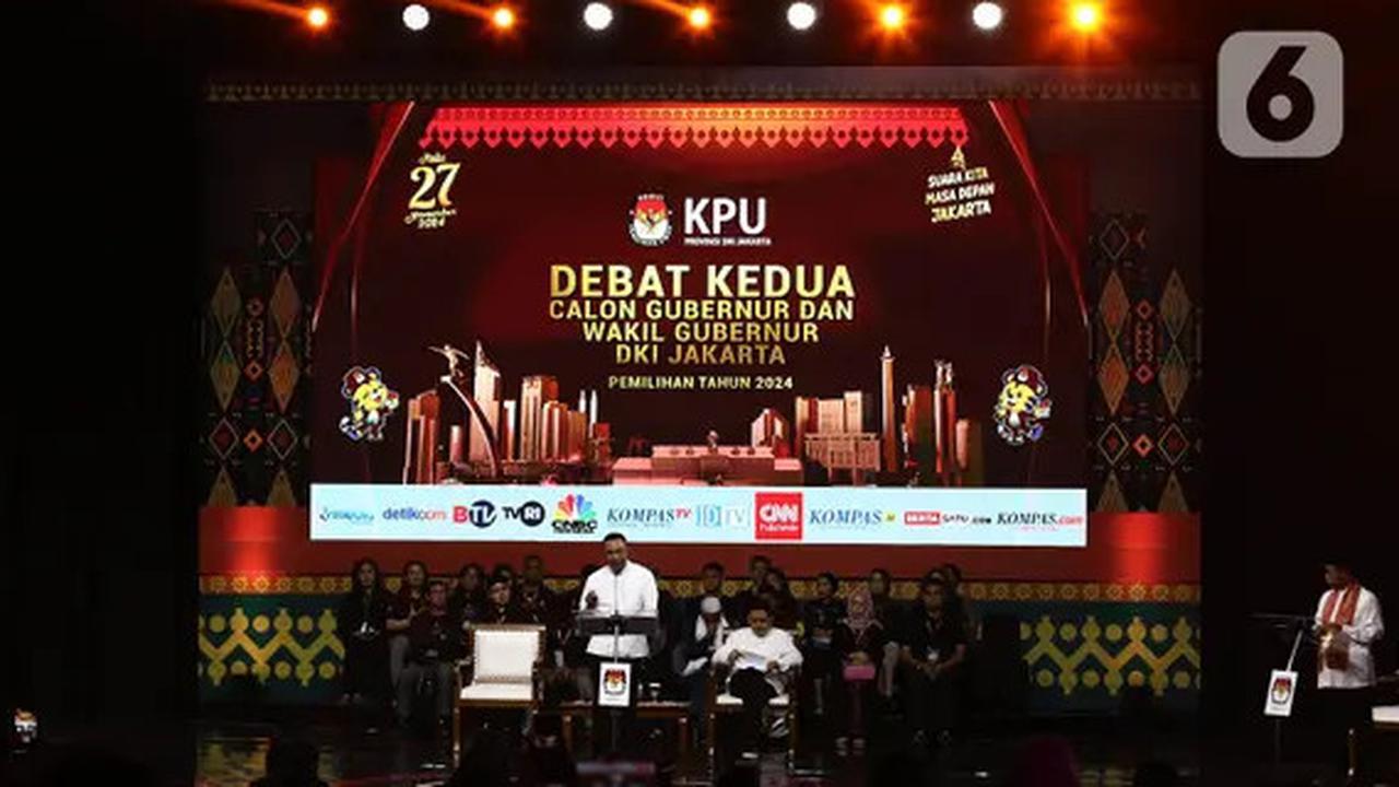 KPU Ungkap Ada 'Sesi Warga Bicara' dalam Debat Pamungkas Pilkada Jakarta