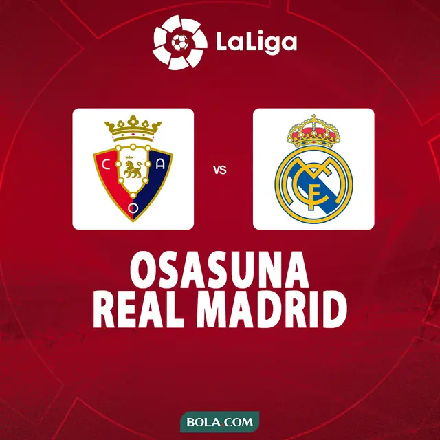 La Liga - Osasuna Vs Real Madrid