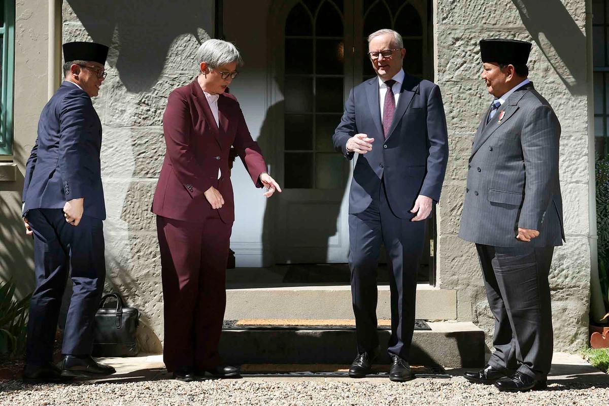 FOTO:  Momen Akrab Prabowo dan Albanese di Sydney , Bahas Masa Depan Kemitraan Indonesia–Australia