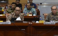 FOTO: Momen Menkominfo dan Kepala BSSN Dicecar Komisi I DPR Terkait Serangan Hacker di Pusat Data Nasional