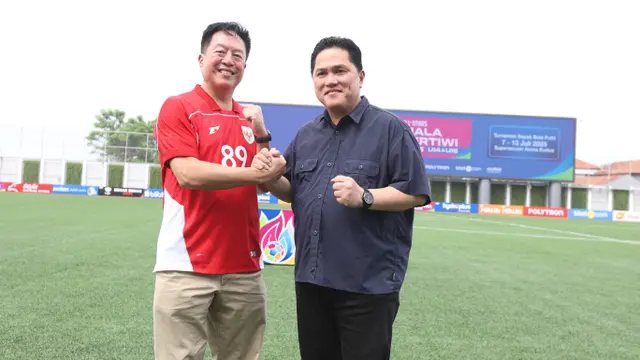 Victor R. Hartono dan Erick Thohir - Piala Pertiwi All Stars2025