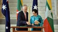 Mengaku Tak Enak Badan, Aung San Suu Kyi Batalkan Pidato di Australia