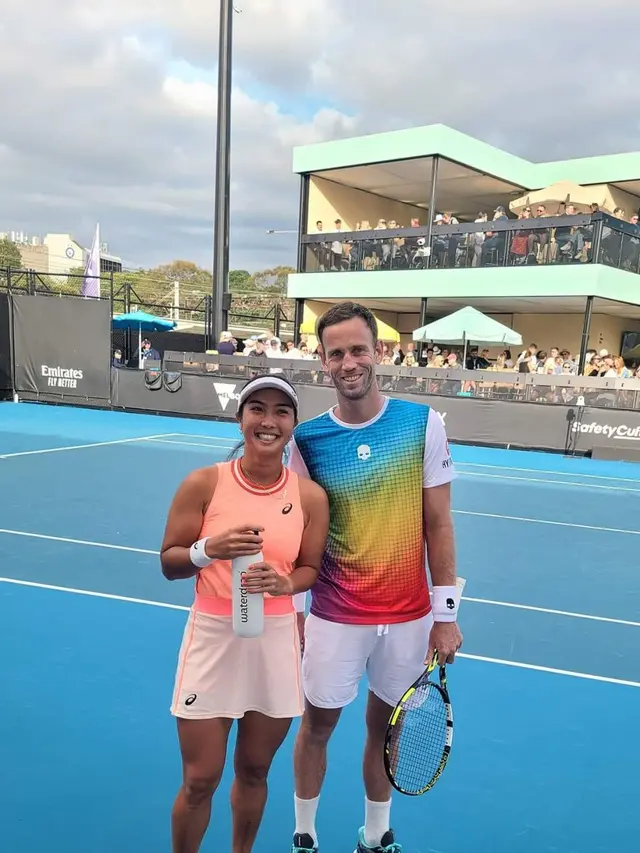 FOTO Aldila Sutjiadi dan Michael Venus