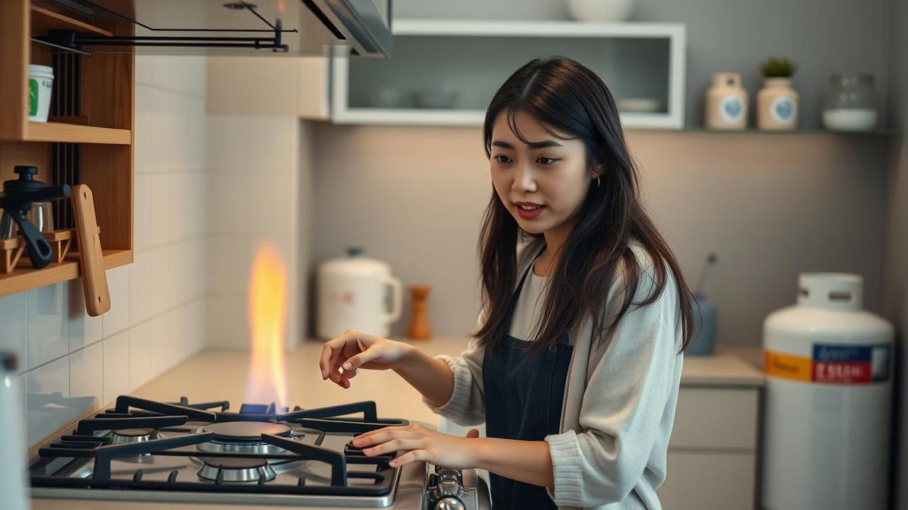 cara mengatasi gas tidak naik ke kompor