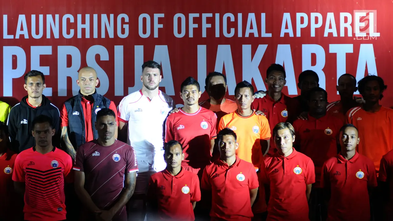 Persija Resmi Kenalkan Kaus Tim Untuk Musim 2018