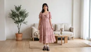 Bikin Penampilan Lebih Chic, Ini Dress Korean Style Terbaik untuk Sehari-hari
