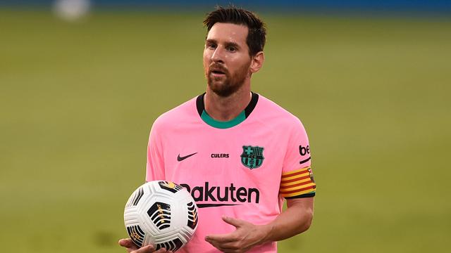  Bintang  Barcelona Lionel Messi Dinasihati Presiden La Liga 