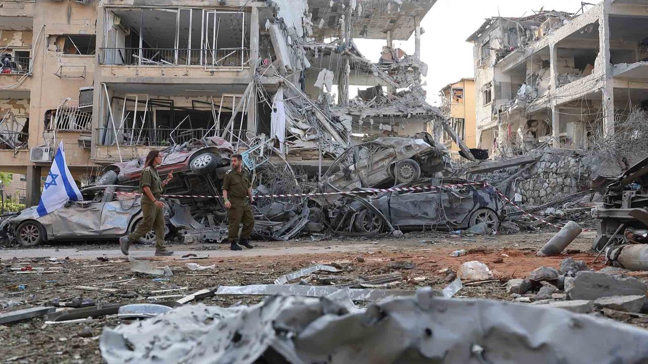 FOTO: Seperti di Kota Gaza, Begini Kondisi di Kota Rahmat Gan Israel Yang Hancur Lebur Dirudal Iran