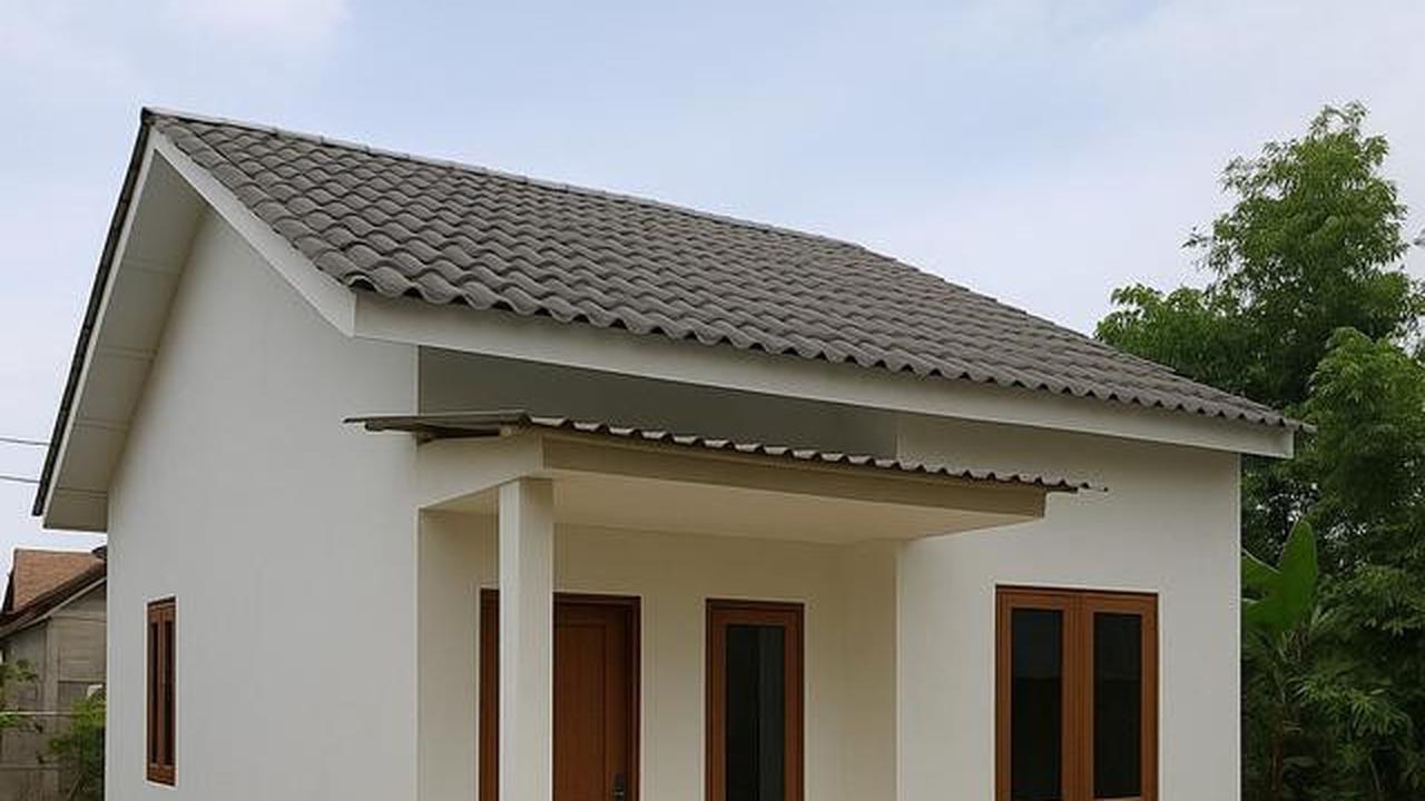 7 Desain Rumah Minimalis Rp50 Jutaan dengan 2 Kamar