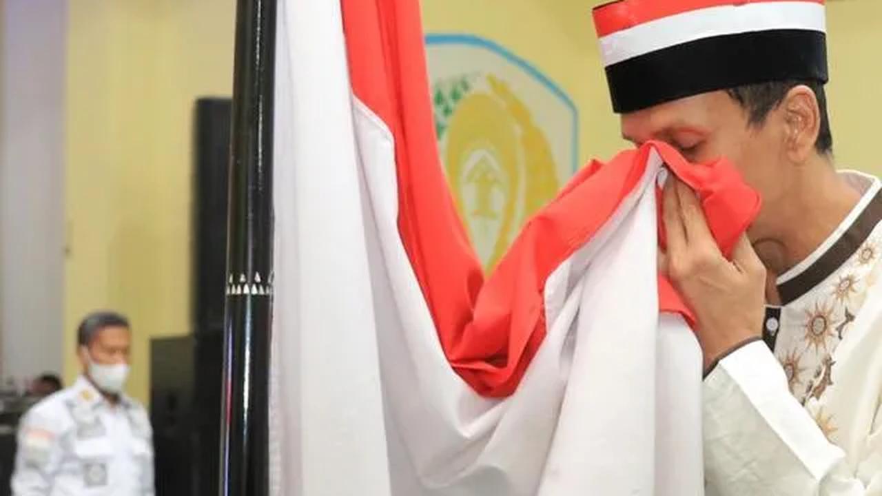 Hernowo mengaku ikrar sumpah setia kepada NKRI merupakan bagian akhir dari tahapan pembinaan bagi napiter.