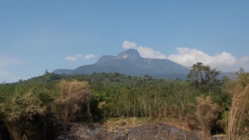 Gunung Saran di Kalimantan Barat