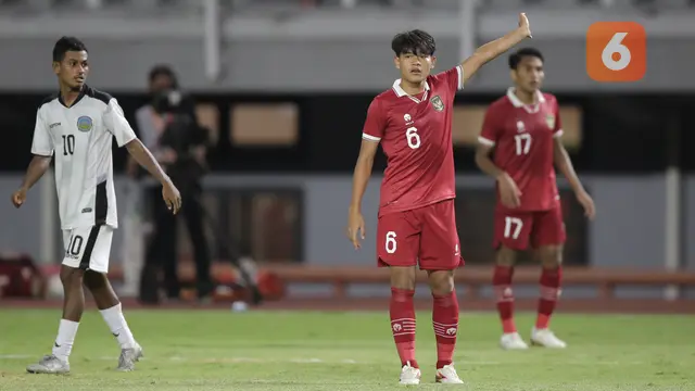 Pemain Timnas Indonesia U-20 Zanadin Fariz