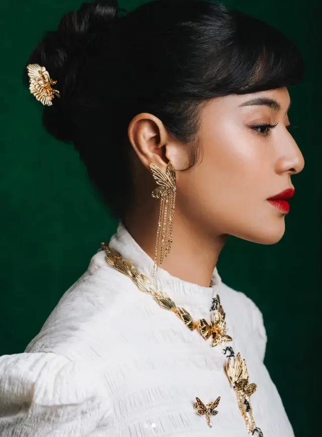 Gaya Dian Sastro dengan Bros/Instagram/@therealdisastr