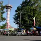 Pasar Beduk View Tower (Liputan6.com/Yuliardi Hardjo Putro)