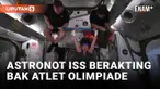 Rayakan Pembukaan Olimpiade Paris, Astronot ISS Berlaga Bak Atlet