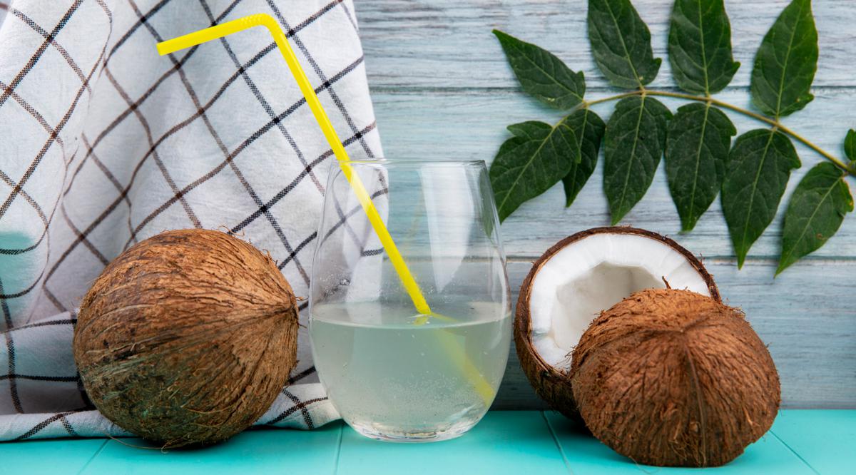 Ilustrasi Air Kelapa