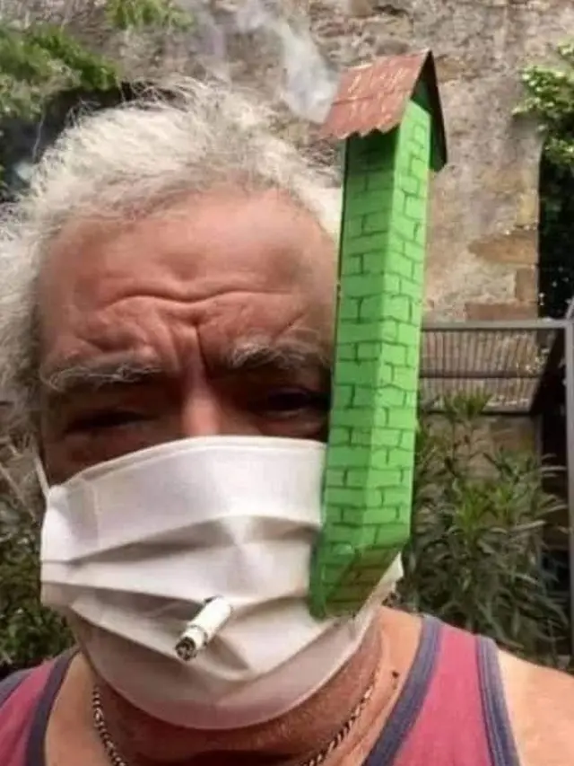 modifikasi masker nyeleneh