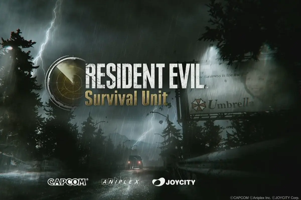 Game Resident Evil: Survival Unit. Credit: Aniplex
