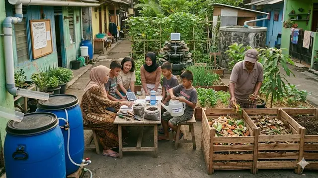 Pengelolaan Air dan Kompos sebagai Jantung Keberlanjutan