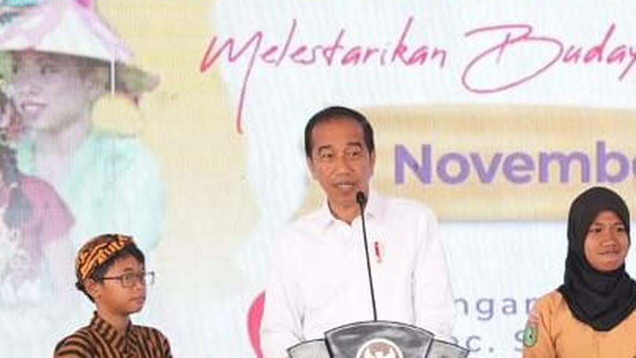 Jokowi: Karakter Budaya Harus Kita Rawat, Jangan Sampai Tergerus Budaya Asing
