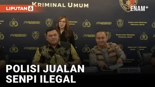 VIDEO: Jual-Belikan Senpi secara Ilegal, Tiga Anggota Polri Ditangkap