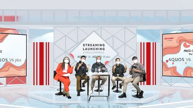 Peluncuran Sharp Aquos V6 dan V6 Plus (Dok. Sharp Indonesia)