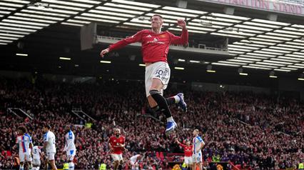 Benjamin Sesko lagi-lagi memberikan gol krusial saat Manchester United menjamu Crystal Palace dalam laga lanjutan Liga Inggris 2025/2026 di Old Trafford, Manchester, Inggris, Minggu (01/03/2026). (AP Photo/PA/Martin Rickett)