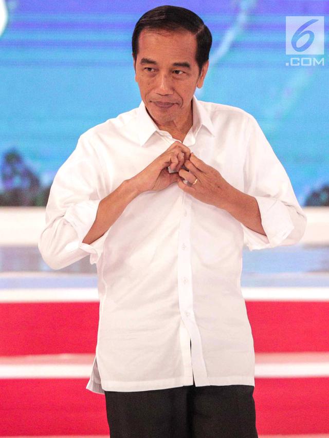Keakraban Jokowi dan Prabowo Usai Debat Kedua Pilpres