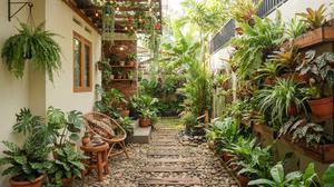 13 Trik Memanfaatkan Lahan Samping Rumah untuk Tempat Santai, Hunian Lebih Asri