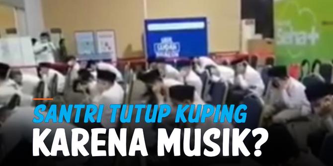 VIDEO: Viral Tutup Kuping karena Musik, Yenny Wahid Bela Santri