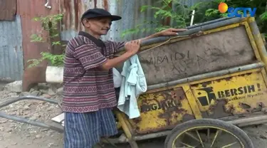 Bukannya tidak membutuhkan uang, pria paruh baya tersebut mengaku tidak mau mangambil yang bukan haknya.