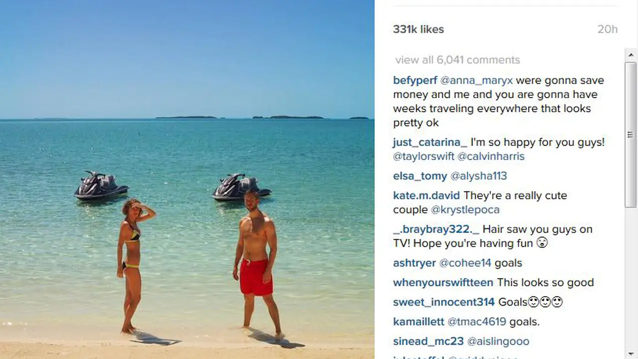 Taylor Swift dan Calvin Harris