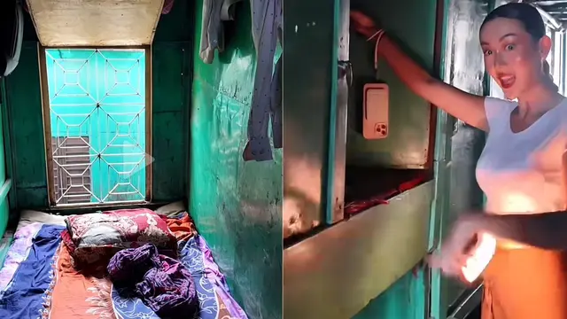 Hotel termurah di dunia ada di Bangladesh, tarifnya mulai Rp4.000. (Dok: TikTok @Olivia_aten)
