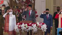 Melihat outfit Iriana Jokowi dan Wury Ma'ruf Amin yang saling melengkapi (Tangkapan layar YouTube Sekretariat Presiden)