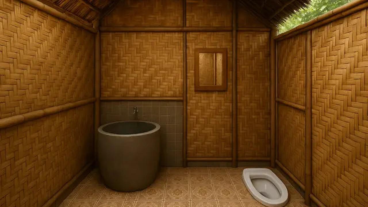 9 Model Kamar Mandi dan WC Sederhana di Kampung, Jadi Inspirasi Toilet Nyaman