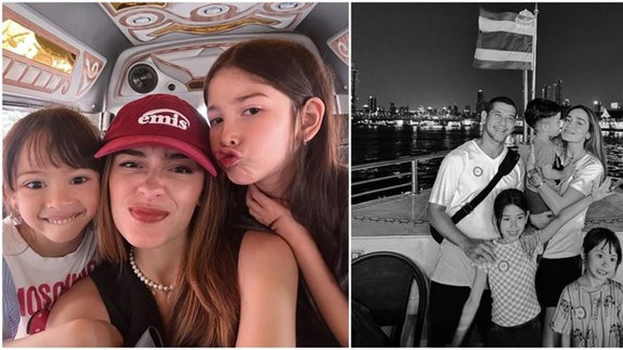 5 Potret Liburan Yasmine Wildblood dan Keluarga di Bangkok, Momen Penuh Tawa dan Cinta