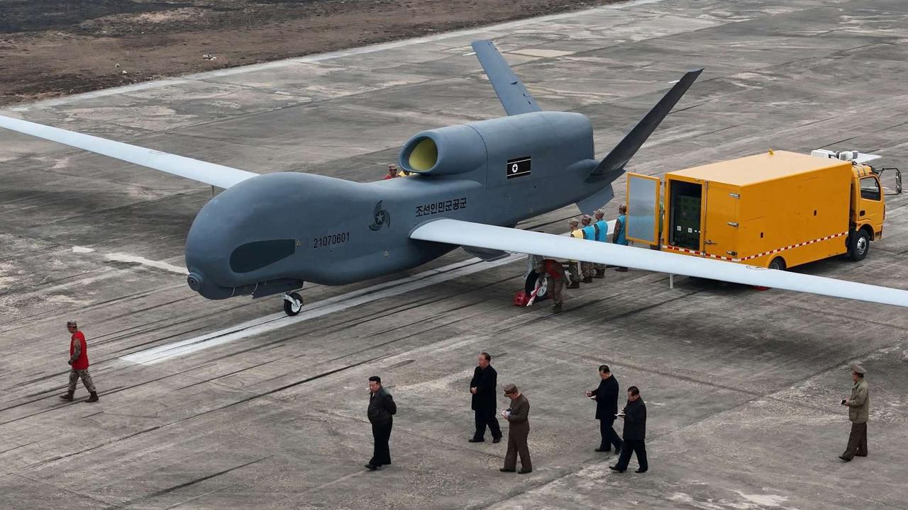 FOTO: Penampakan Drone Serang Canggih Milik Korea Utara, Dilengkapi Teknologi AI!