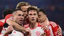 Gol tunggal Joshua Kimmich pada menit ke-63 sudah cukup bagi Munchen untuk memesan satu tempat di semifinal Liga Champions. (AP Photo/Christian Bruna)