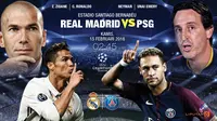 Prediksi Real Madrid Vs  PSG (Liputan6.com/Trie yas)