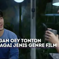 Ini alasan Morgan Oey menonton berbagai genre film dari berbagai negara.
