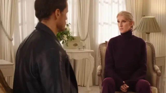 Celine Dion dalam salah satu adegan di Love Again