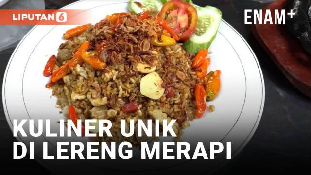 Nasi goreng merupakan salah satu makanan khas Indonesia dengan rasa lezat. Tidak hanya nasi goreng spesial, Anda dapat mencoba beberapa varian nasi goreng yang unik. salah satunya Nasi Goreng Lava Pijar.